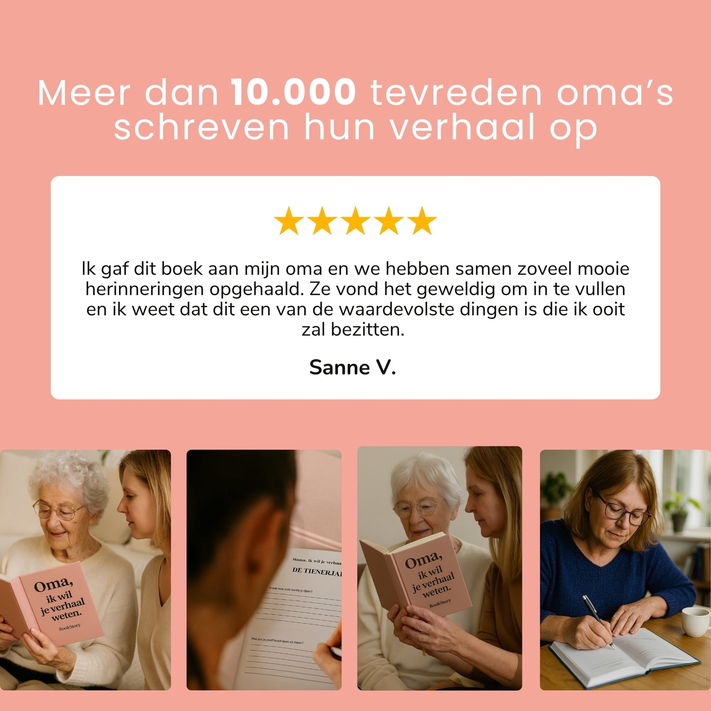 Oma, ik wil je verhaal weten