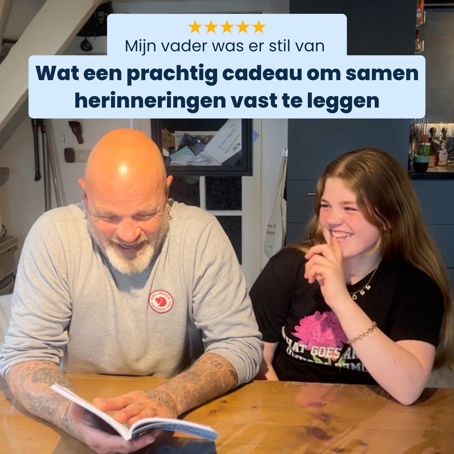 Papa, ik wil je verhaal weten