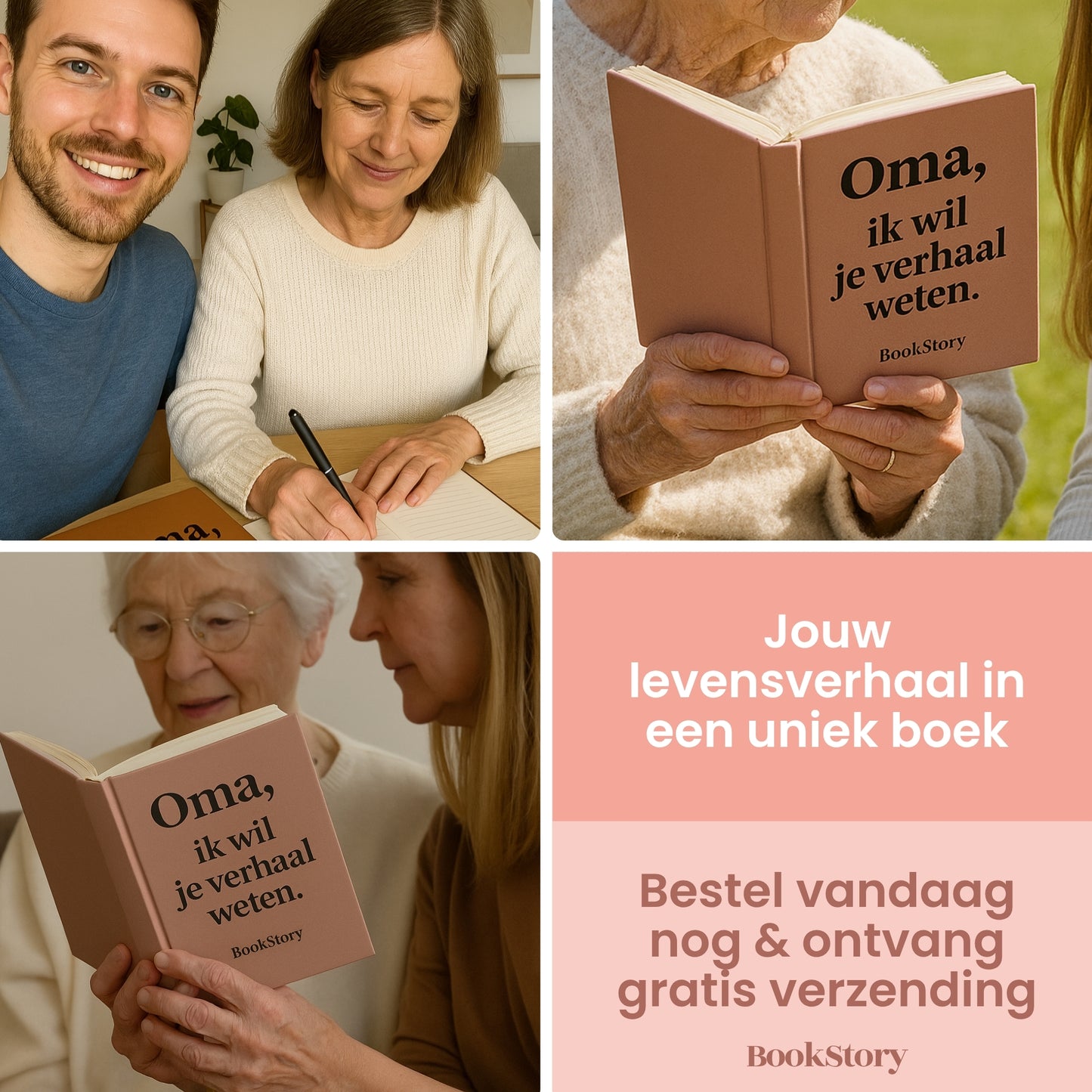 Oma, ik wil je verhaal weten
