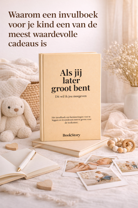 Waarom een invulboek voor je kind een van de meest waardevolle cadeaus is