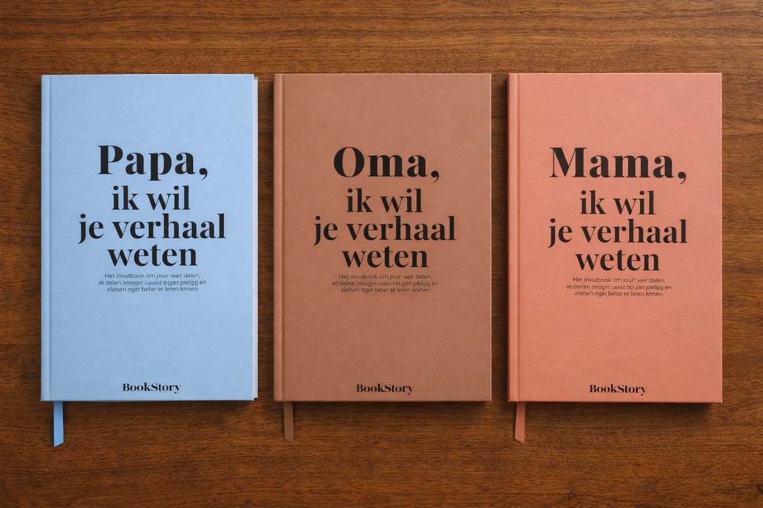 "Boeken om levensverhalen van verschillende generaties vast te leggen."
