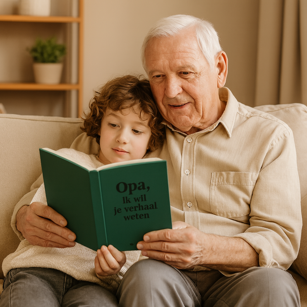 Vragen over vroeger voor opa? Zo kom jij alles over hem te weten.