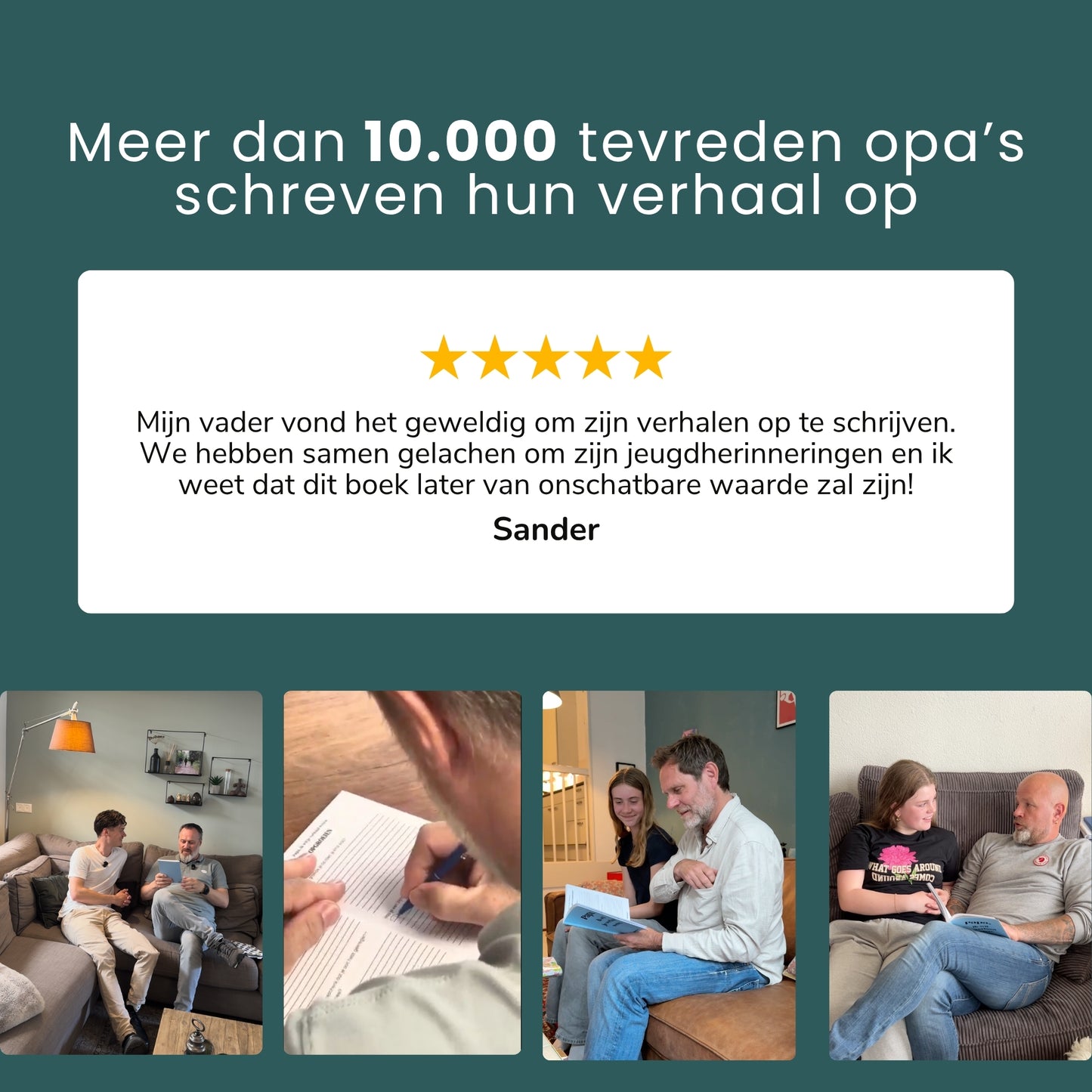 Opa, ik wil je verhaal weten