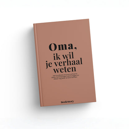 Oma, ik wil je verhaal weten