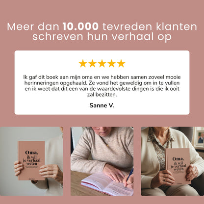 Oma, ik wil je verhaal weten
