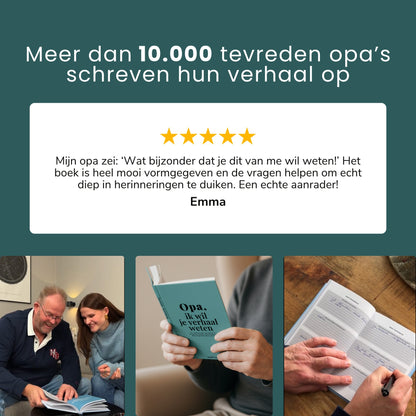 Opa, ik wil je verhaal weten