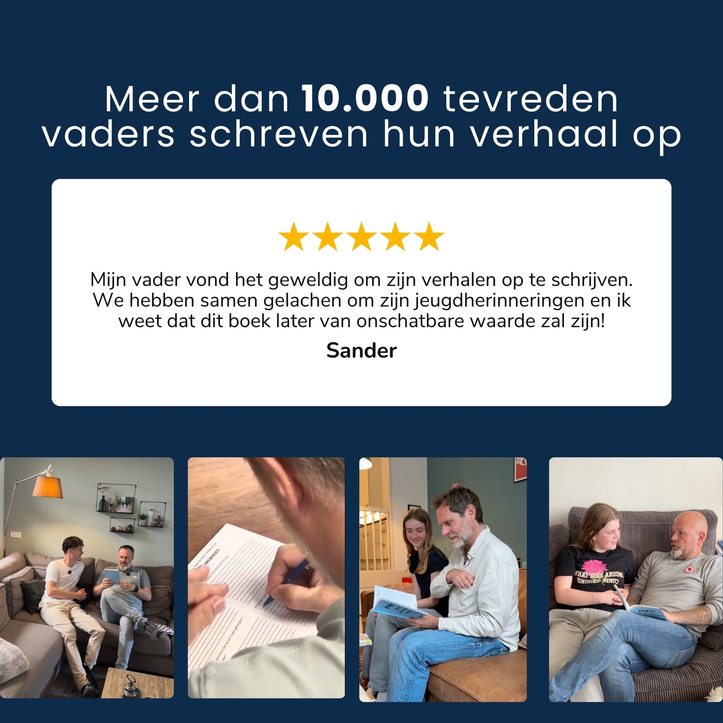 Papa, ik wil je verhaal weten