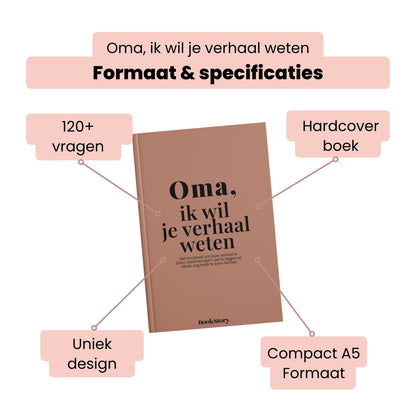 Oma, ik wil je verhaal weten
