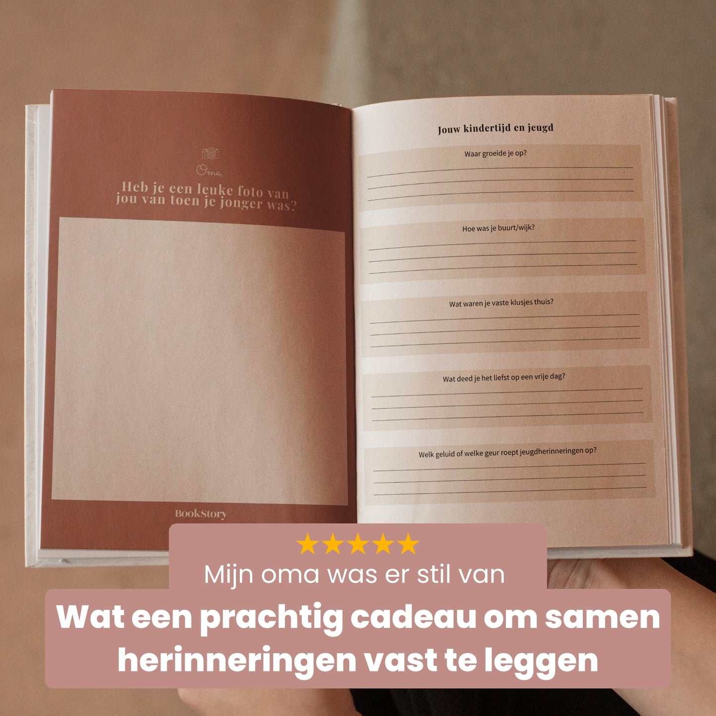 Oma, ik wil je verhaal weten