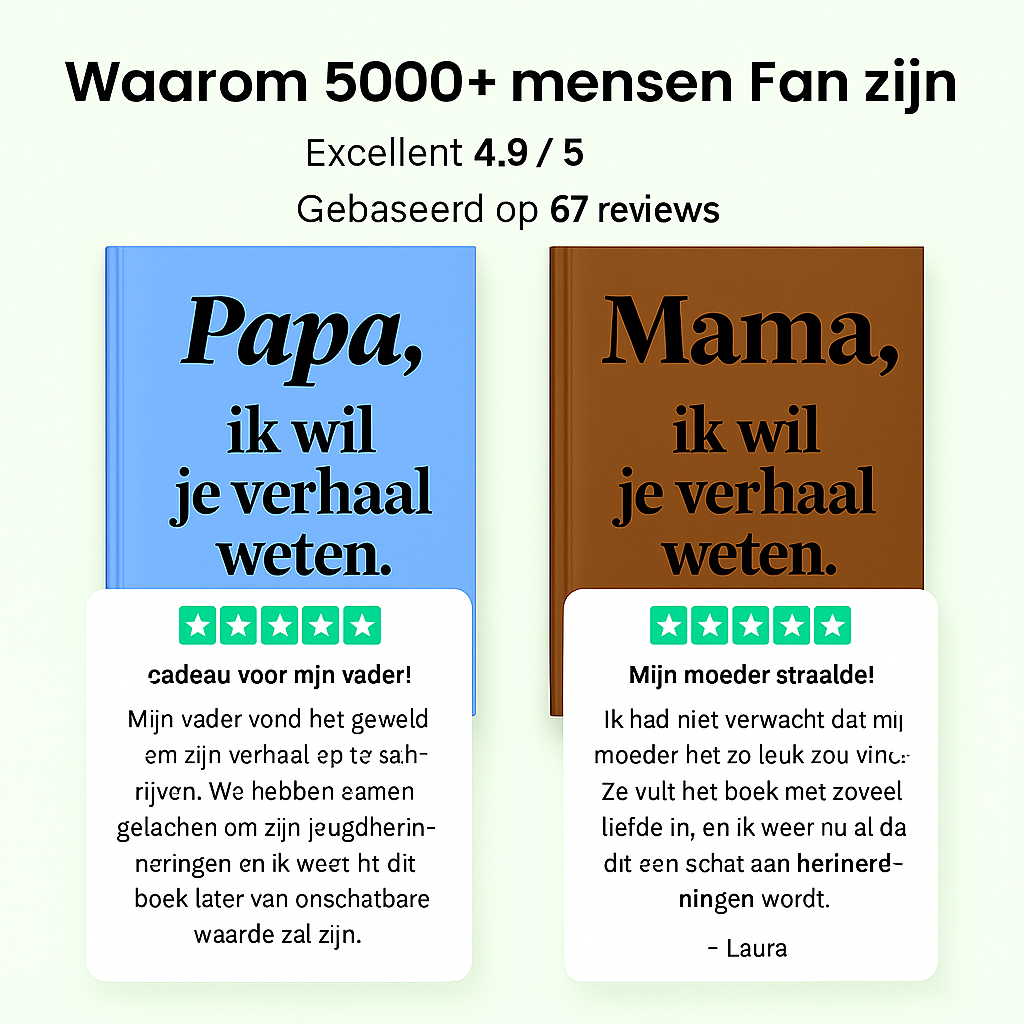 Papa, ik wil je verhaal weten