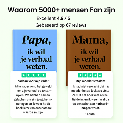 Papa, ik wil je verhaal weten