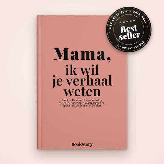Invulboek mama: Mama, ik wil je verhaal weten, hardcover van Bookstory