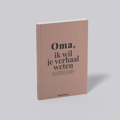 Oma, ik wil je verhaal weten